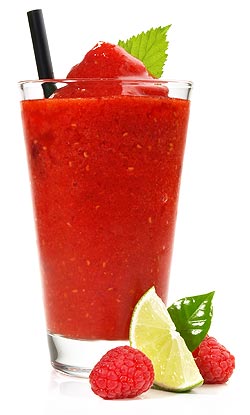 Frozen Himbeer Cocktail