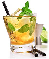 Whisky Minze Cocktail