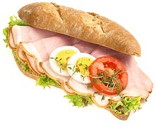 Belegtes Br&ouml;tchen