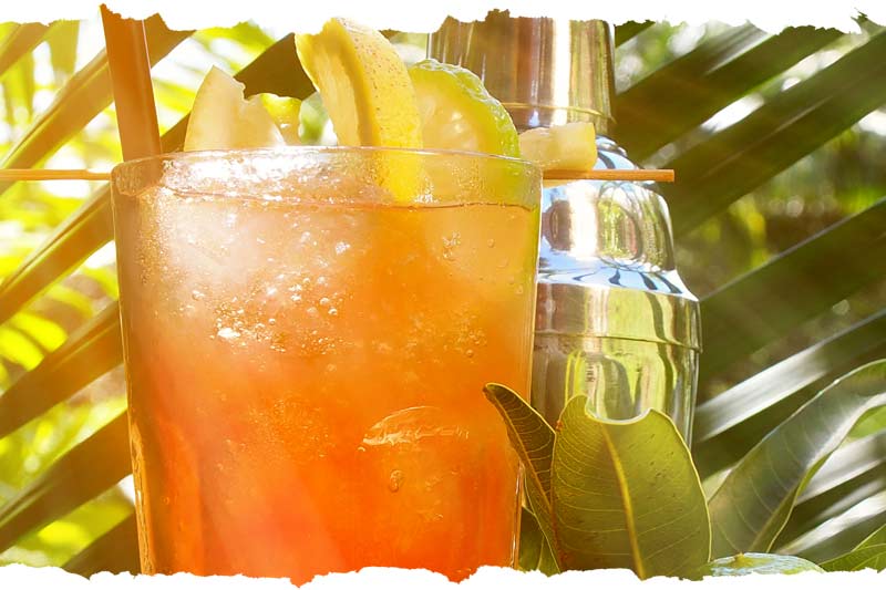 Planters Punch mit Ananassaft