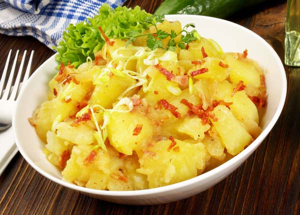 Kartoffelsalat mit Speck