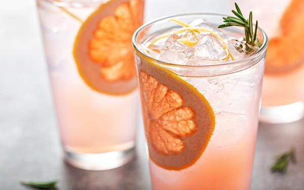 Grapefruit Cobbler Cocktail