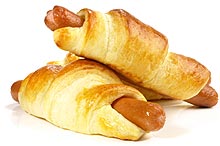 Croissant gef&uuml;llt