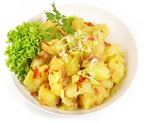 Kartoffelsalat mit Speck