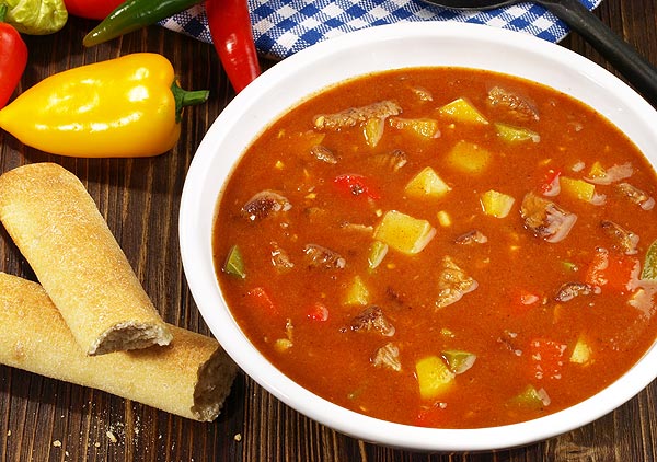 Ungarische Gulaschsuppe Zutaten