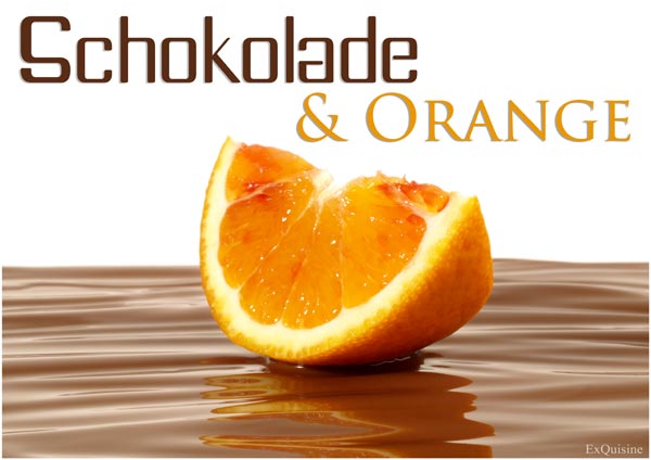 Schokolade und Orange