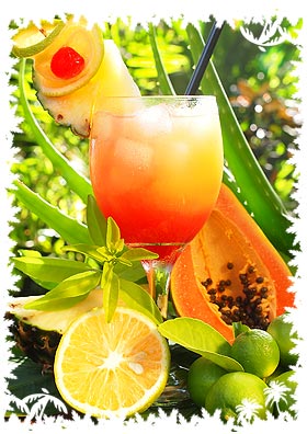 Tropical Sunrise Cocktail